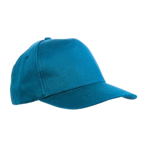 Cotton 5-panel cap with adjustable velcro strap (for kids)