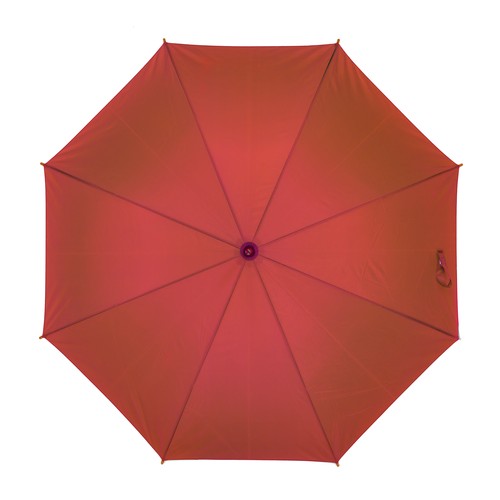 Automatic umbrella with wood shaft, ferrule and handle Automatic umbrella with wood shaft, ferrule and handle