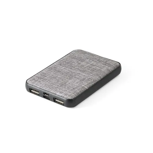 RENEWAL BATTERY. Power bank 5.000 mAh wykonany w PET pochodzącego z recyklingu (100% rPET) RENEWAL BATTERY. Power bank 5.000 mAh wykonany w PET pochodzącego z recyklingu (100% rPET)