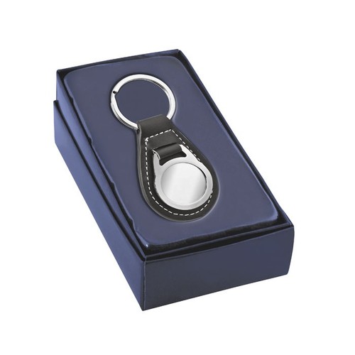 PORTE-CLÉS EN PU AVEC DISQUE CREUX 25 MM