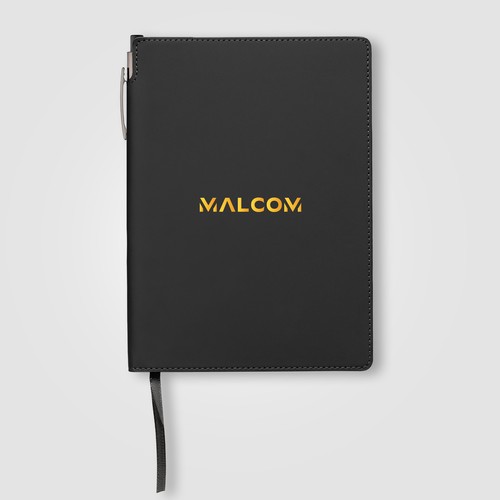Carnet Malmö à couverture souple recyclée + stylo – A5