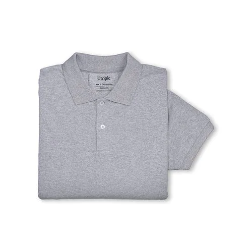 Polo 100% tissu régénéré