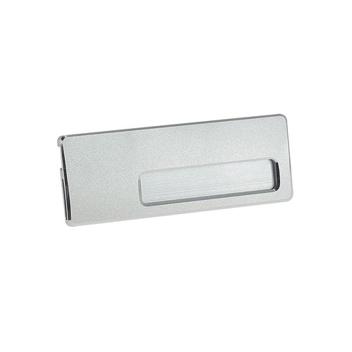 BADGE ALUMINIUM 7 X2.5 CM
