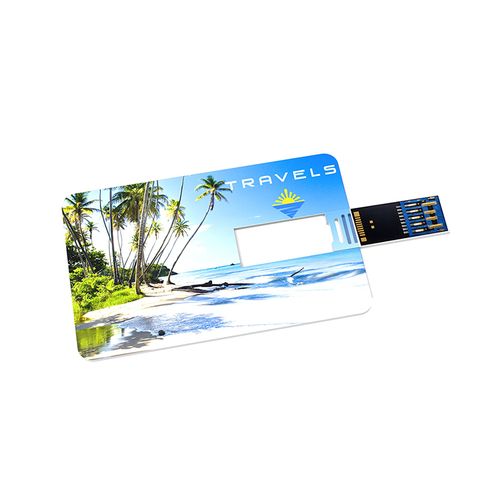 Clé USB Credit Card 3.0, 128 GB