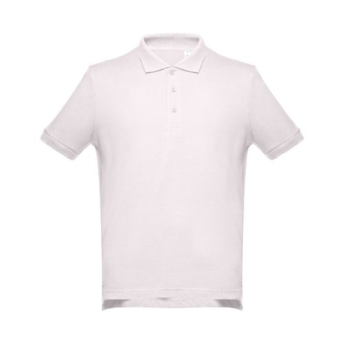 THC ADAM. Polo da uomo in cotone a maniche corte
