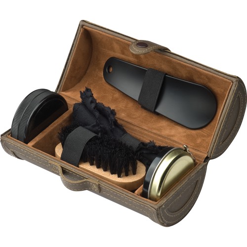 Shoe polishing case Shoe polishing case