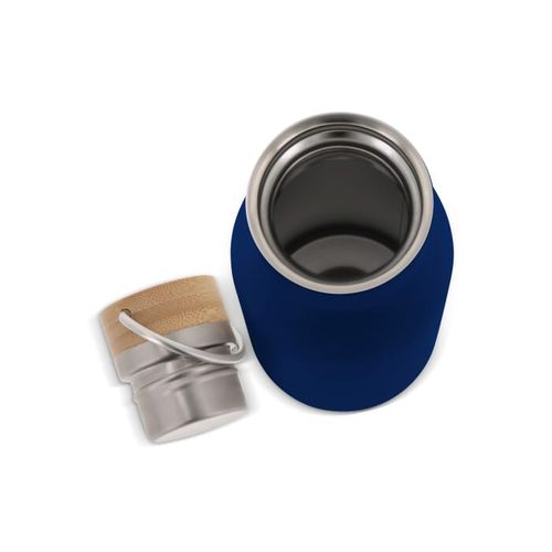 Thermo fles met bamboe deksel 500ml Thermo fles met bamboe deksel 500ml