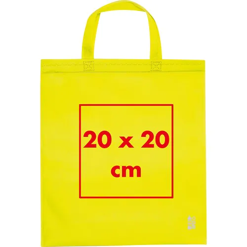 Shopping bag made of recycled non-woven Shopping bag made of recycled non-woven