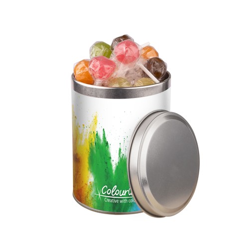 Medium round tin, 0.9 liters