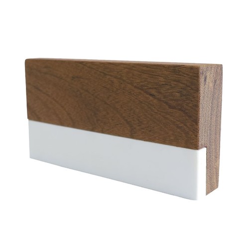 TROFEO EN MADERA Y ACRÍLICO 20X10CM GRABADO LÁSER PERSONALIZ