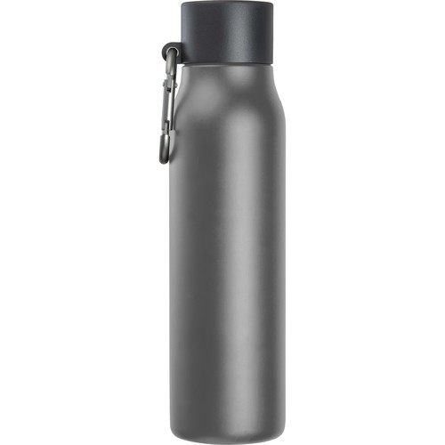 Dubbelwandige drinkfles met karabijnhaak, 600 ml Dubbelwandige drinkfles met karabijnhaak, 600 ml