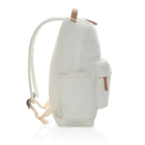 Impact AWARE™ 16 oz. recycled canvas laptop rugzak