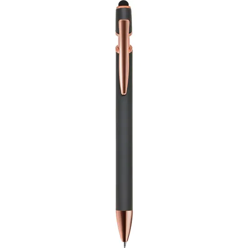 PENNA A SFERA CON TOUCH SCREEN IN ALLUMINIO E METALLO