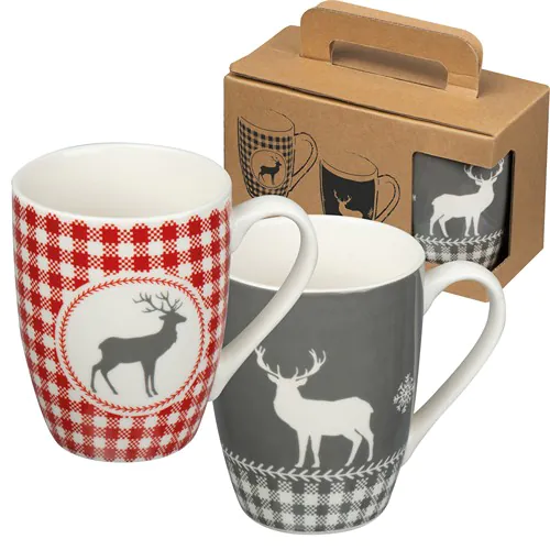 Set of 2 Christmas mugs Set of 2 Christmas mugs