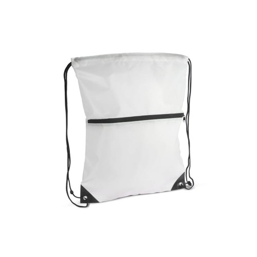 Borsa a coulisse 210T R-PET con cerniera Borsa a coulisse 210T R-PET con cerniera