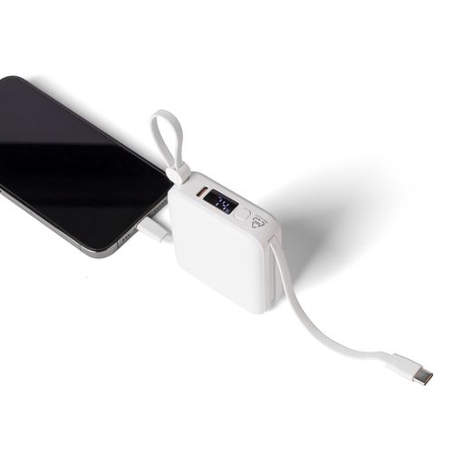 Recycelte ABS-Powerbank Jona Recycelte ABS-Powerbank Jona