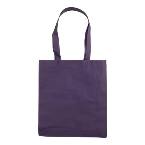 Heat-sealed 70 g/m2 non-woven fabric shopping bag, long handles Heat-sealed 70 g/m2 non-woven fabric shopping bag, long handles