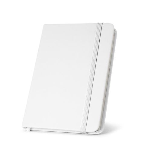 CAMPUS. A5 hardcover notebook in PU (35% recycled) with lined pages 100% recycled