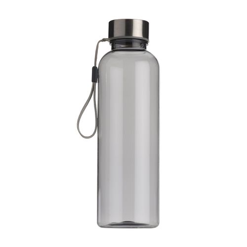 Bidon en tritan transparente con tapa metálica (500ml). Libre de BPA Bidon en tritan transparente con tapa metálica (500ml). Libre de BPA