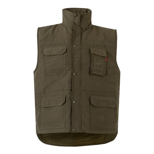 VL MEFITIS. Multi-pocket padded vest (220g/m²), in polyester (100%) VL MEFITIS. Multi-pocket padded vest (220g/m²), in polyester (100%)