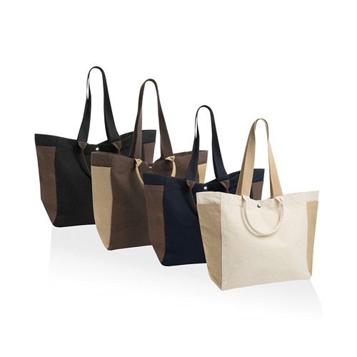 Bolsa de compra BEAU AWARE™ de lona reciclada 400 g/m²