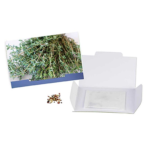 Flower-card with seeds - Thyme Flower-card with seeds - Thyme