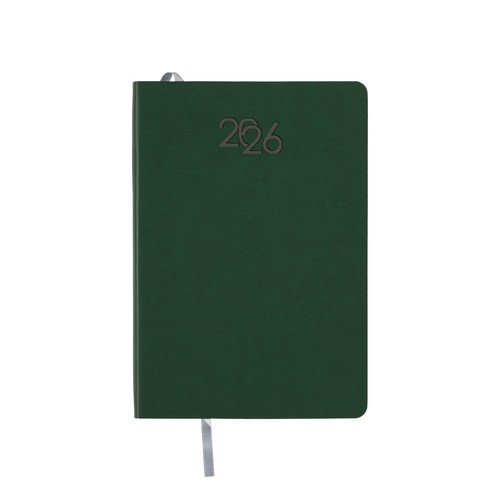Agenda hebdomadaire 2026 avec couverture souple en PU