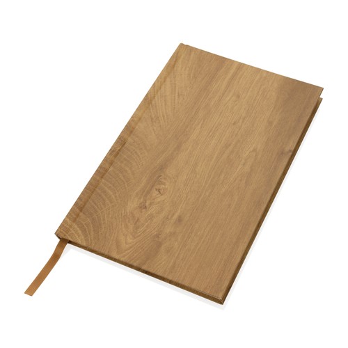 Libreta A5 con estampado de madera Kavana Libreta A5 con estampado de madera Kavana