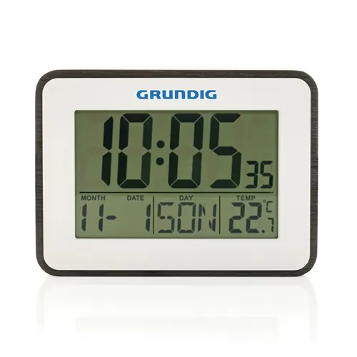 Grundig weatherstation alarm and calendar