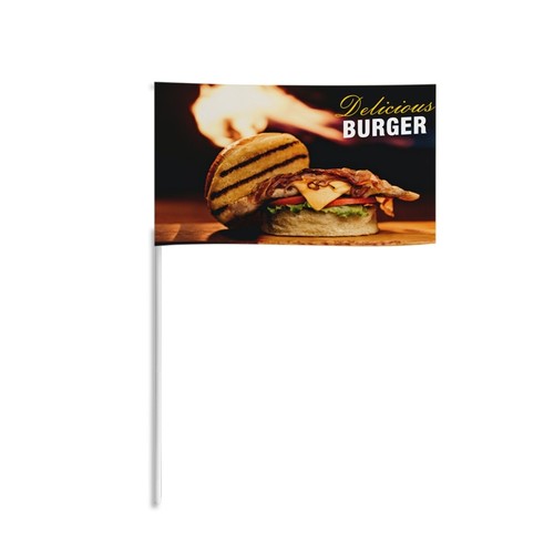 CUSTOMIZABLE PAPER FLAG 21X31CM