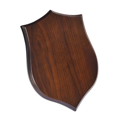 PLAQUE SHIELD WALNUT 190x260x15 mm PLAQUE SHIELD WALNUT 190x260x15 mm