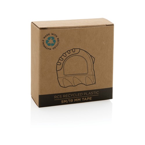 Flessometro 5m/19mm in plastica riciclata RCS