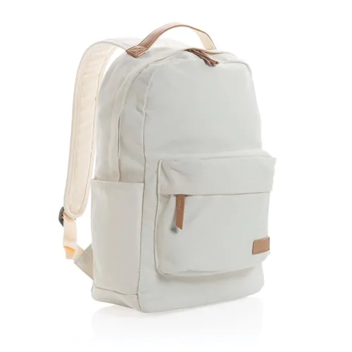 Impact AWARE™ 16 oz. recycled canvas laptop rugzak Impact AWARE™ 16 oz. recycled canvas laptop rugzak