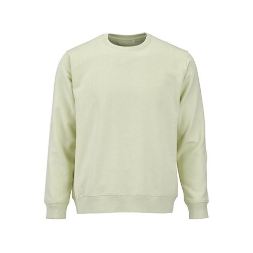 Sweat unisexe Waikiki à col rond. Coton bio et rPET. 300g/m²