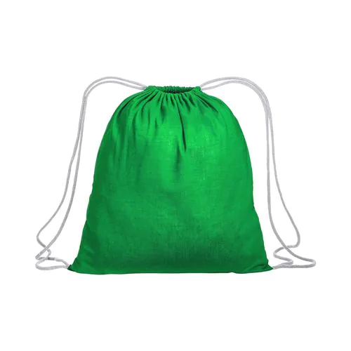Backpack made of 120 g/m2 cotton, with choke closure. It is OEKO-TEX® certified. Backpack made of 120 g/m2 cotton, with choke closure. It is OEKO-TEX® certified.