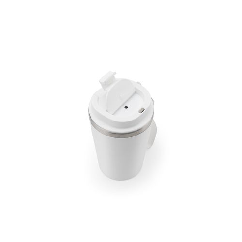 SPITZ. Gobelet de voyage en acier inoxydable (90% rSS) à double paroi et finition mate 460 mL SPITZ. Gobelet de voyage en acier inoxydable (90% rSS) à double paroi et finition mate 460 mL