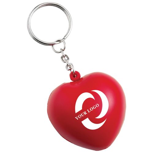 Antistress cuore con portachiavi, in PU Lilou Antistress cuore con portachiavi, in PU Lilou