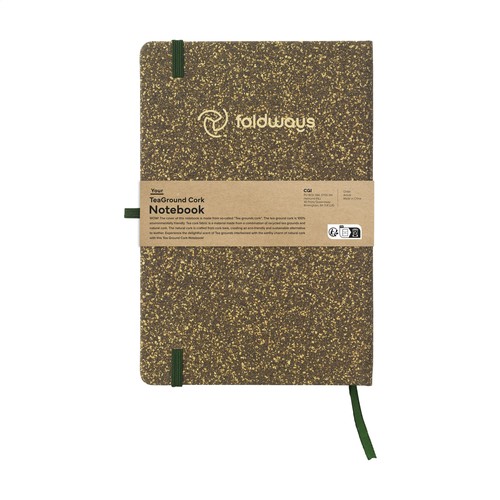 TeaGround Cork Notebook A5 carnet de notes