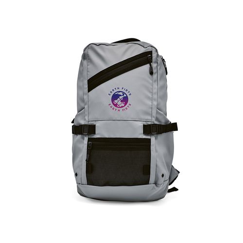 Zaino Rivin 18L in rPET. Tasca riflettente. Per laptop 17" Zaino Rivin 18L in rPET. Tasca riflettente. Per laptop 17"