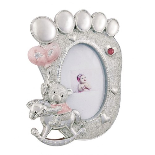 'PHOTOFRAME FOOTPRINT PINK MM 40X65 'PHOTOFRAME FOOTPRINT PINK MM 40X65