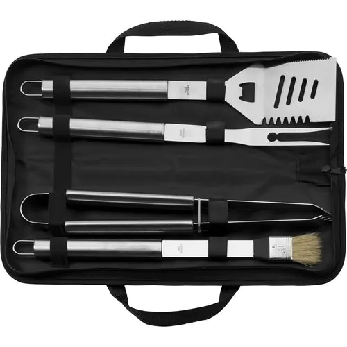 Set de de bbq de acero inox. Silas Set de de bbq de acero inox. Silas