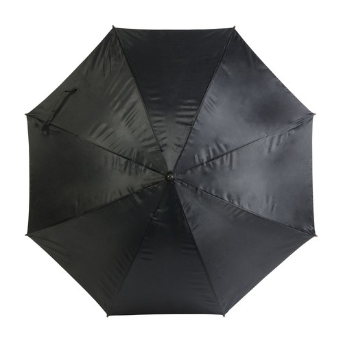 Automatic umbrella with wood shaft, ferrule and handle Automatic umbrella with wood shaft, ferrule and handle