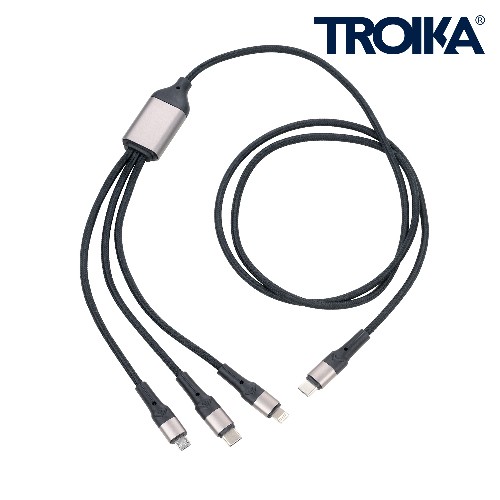 Câble d'Alimentation 3 en 1 TROIKA DREIZACK PRO