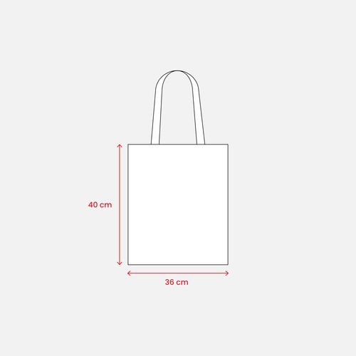 Bolsa de tejido sin tejer.