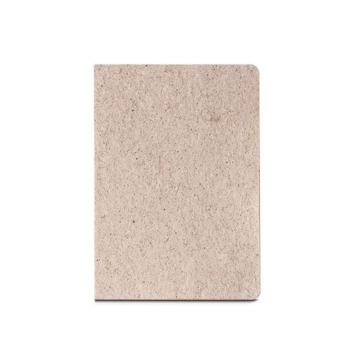 TEAPAD SEMI-RIGID. Bloc-notes A5 avec couverture semi-rigide fabriquée à partir de déchets de feuilles de thé (65%)
