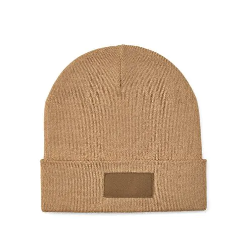 Cuffia Tupac in cotone riciclato. Patch personalizzabile Cuffia Tupac in cotone riciclato. Patch personalizzabile