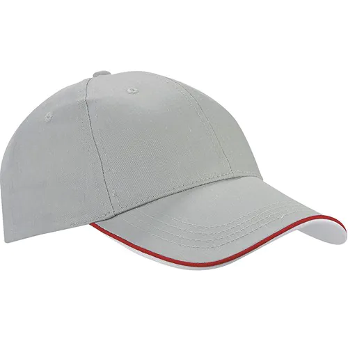 6 PANELS CAP IN 65% POLYESTER - 35% COTTON