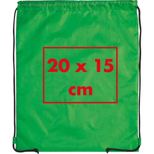 Gymbag van gerecycled polyester Gymbag van gerecycled polyester