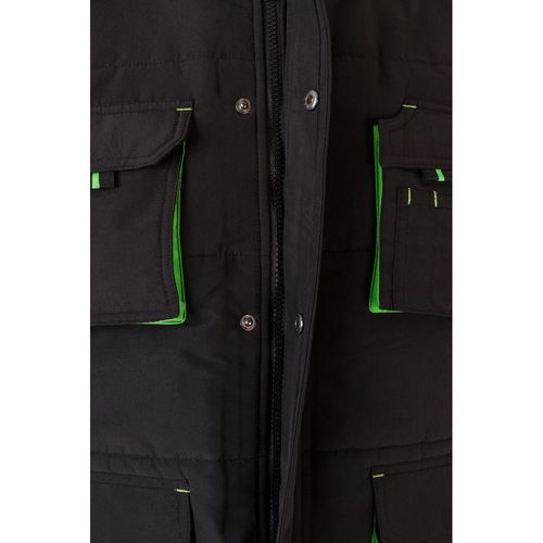 VL NERGAL. Padded vest, two-tone, multi-pocket (120g/m²), in polyester (100%)