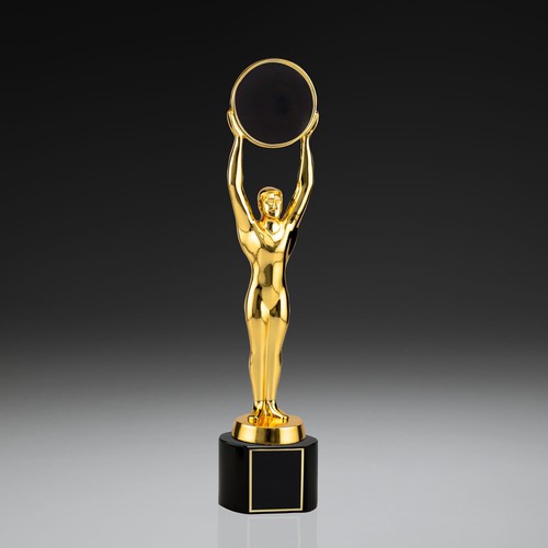 Champions Award with black crystal base